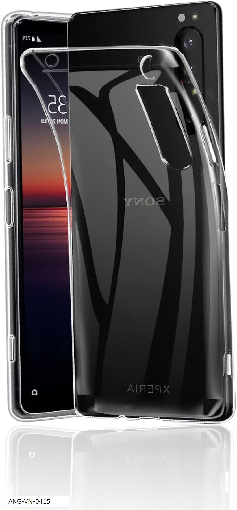Rakuten - Xperia 1 II透明 TPU全面保護ケース ソフトケース シリコン 衝撃防止 落下防止 超薄型 防指紋TPUSO-51A / SOG01 專用スマホ カバー(VN-AVE-0310, TPU-A113)