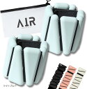 TENASGEAR AIR家事トレ革命・女性目線デザインリストウェイトアンクルウェイト 2個セット 水中使用可 重量約910g シリコンウェイト ながら運動 ヨ...