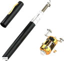 ペン型ロッド リール付 釣竿 小型 軽量 ブラック (ブラック, 96cm)