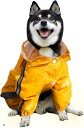 コスパがGood。なレインコート 犬 かっぱ 中型犬 小型犬 犬かっぱ 犬レインコート 防水 雨 梅雨 犬用 ONLYわん..(黄色, XL)