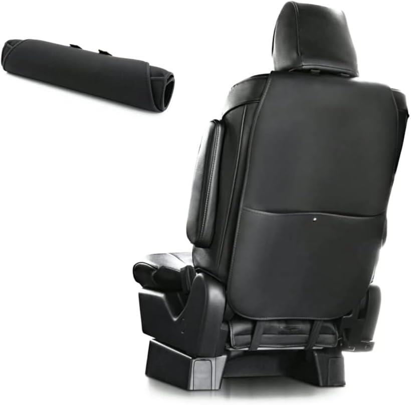 チャイルドシートカバー キックガード 保護マット 車 ブラック 運転席 助手席 収納 車用収納ポケッ ...