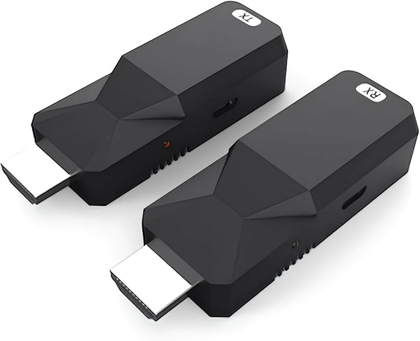 HDMI エクステンダー to RJ45 LANケーブル CAT6 最大50m対応 USB電源 安定版 1080P フルHD 60Hz