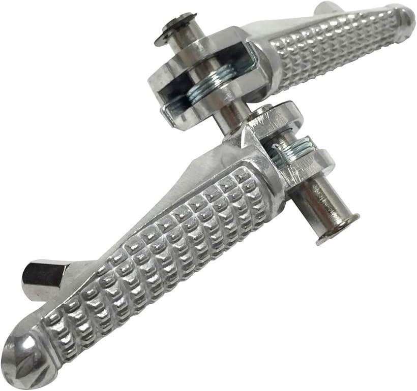 カワサキ ステップ ZX6R ZX6RR ZX10R ZX-10 ZX-6 ZX9R ZX7R メタル 404 (シルバー)