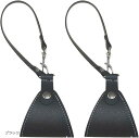 グローブホルダー 2個セット 手袋ホルダー グローブクリップ 収納 持ち歩き バッグ マフラー スカーフ(ブラック)