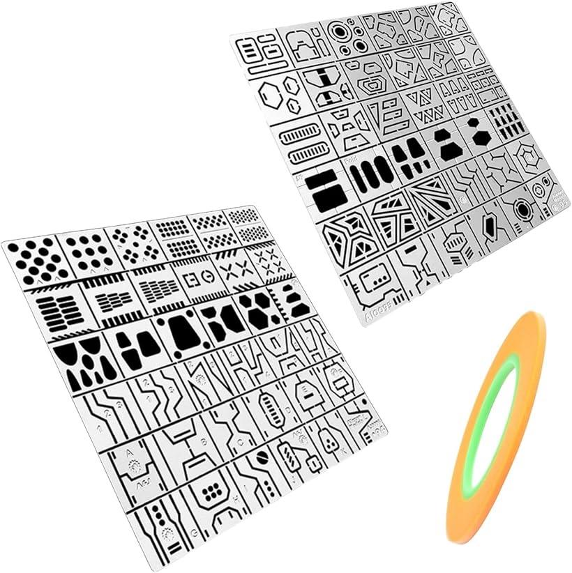 スジボリ ガイド マスキングテープ プラモデル ガンプラ すじぼり ガイドテープ 2mm セット