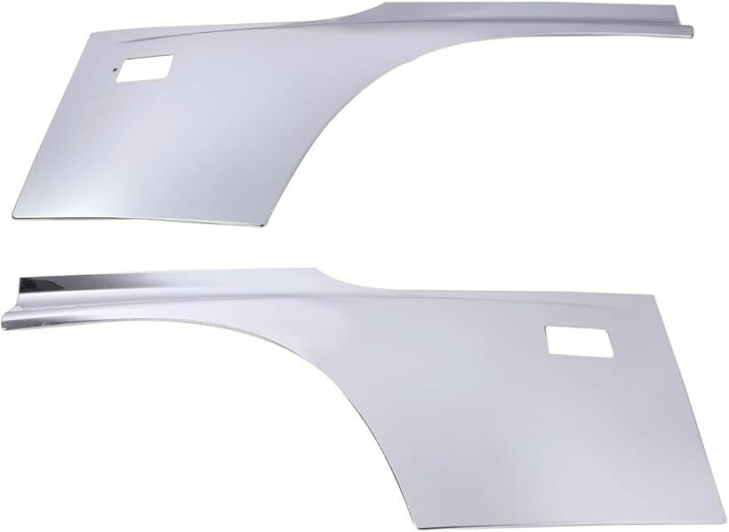 互換品日野 17 レンジャー サイド ドア ガーニッシュ 貼り付け タイプ プロテクター ブリスター オール クローム メッキ デコトラ 外装 トラック 用品 社外品 カスタムパーツ