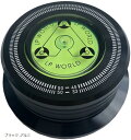 レコードスタビライザー ターンテーブル重量スタビライザー 高精度CNC切削 LP 安定性 振動軽減 ハイエンド アルミニウム合金 レコードプレーヤーに適用(ブラック)(2)