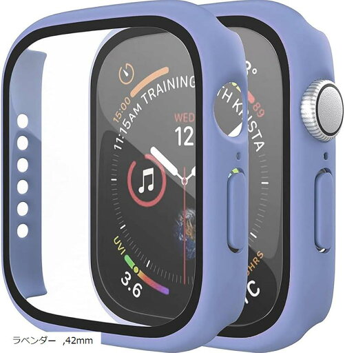 アップルウォッチ カバー Apple watch ケース 保護ケース 保護カバー(ラベンダー, 42mm) アップルウォッチ カバー Apple watch ケース 保護ケース 保護カバー(ラベンダー, 42mm)