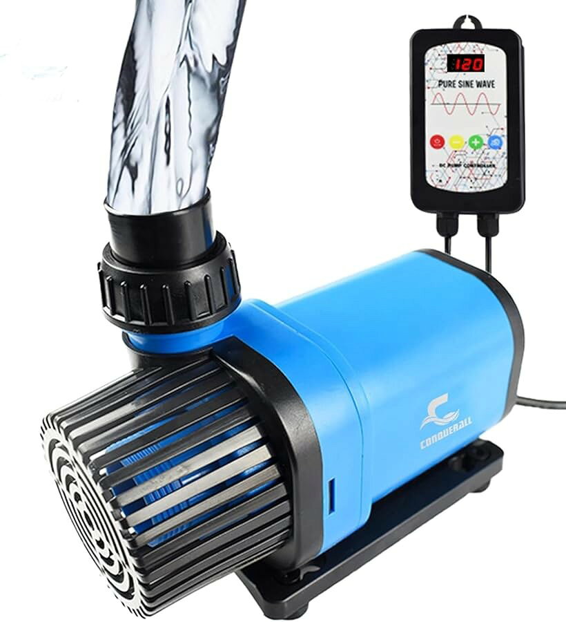 バリエーションコード : 2bkfsy8o9x商品コード2b2iuupirh商品名DC 24 v CHS- 4000 リターン ポンプ 1180GPH 20 w 13.0ft Slilent 水族館 DC ポンプ コント ローラー フィッシュ タンク、水耕、養殖酸素ブランドCONQUERALLカラー20Wサイズ等1180GPH水中ポンプは、噴水、外部フィルタ、屋内または屋外の水機能に水を供給するためのソリューションを提供します。水陸両用設計で、水中およびインライン運転に適しています。ポンプは、エネルギー効率を高めるために制御された20速の流れと可変周波数技術を持っています。コントローラは放熱の最適化を行い、超高品質の電源と組み合わせ、24時間安心して使用できます。インペラとポンプ室は何度も最適化され、ポンプ効率が向上しました。QUITEとAUTO PROTECT-ユニークな正弦波デザインにより、リターンポンプは24時間静かに連続使用できます。水不足やスタック時には自動停止します。1.Conquerallのユニークな9スロット6極ステーターは、よりスムーズなモーター走行を保証します。2. 世界最強の磁石、ネオジム磁石を使用。3. V.F.テクノロジー＋20種類の流量制御が可能。注：インペラは定期的に清掃する必要があります。水が非常に汚れている場合は、メンテナンスビデオを参照して、毎月ポンプローターを清掃してください。※ 他ネットショップでも併売しているため、ご注文後に在庫切れとなる場合があります。予めご了承ください。※ 品薄または希少等の理由により、参考価格よりも高い価格で販売されている場合があります。ご注文の際には必ず販売価格をご確認ください。※ 沖縄県、離島または一部地域の場合、別途送料の負担をお願いする場合があります。予めご了承ください。※ お使いのモニタにより写真の色が実際の商品の色と異なる場合や、イメージに差異が生じることがあります。予めご了承ください。※ 商品の詳細（カラー・数量・サイズ 等）については、ページ内の商品説明をご確認のうえ、ご注文ください。※ モバイル版・スマホ版ページでは、お使いの端末によっては一部の情報が表示されないことがあります。すべての記載情報をご確認するには、PC版ページをご覧ください。「製品情報」モデル：CHS-4000消費電力：20W最大流量：1180GPH(US)最大揚程：13FTコード長：2.5m出力電圧：DC 24V本体寸法：168x82x118mm（6.6x3.2x4.6in）「製品特徴」1. 超静音設計のウォーターポンプ。セラミックシャフトと高性能磁石を採用し、低抵抗・高耐久性を実現。正弦波制御技術により、大流量・高効率・静音動作します。2. 自動電源オフ保護機能付き：ポンプが空運転または詰まった場合、自動的に電源が切れます。3. 水中・陸上両用設計。周波数変換技術により流量を20段階で調整可能で、省エネ性能に優れています。工具不要で分解・お手入れが簡単に行えます。「2つの動作モード」ウェーブモード画面に「201」～「220」の数値が表示され、「+」「-」ボタンでウェーブの強さを調整できます。201：最も速いウェーブ220：最も強いウェーブ給餌モード（FEEDモード）FEEDランプが点灯すると給餌モードになります。画面に表示される10・20・30の数値を「+」「-」で切り替え、給餌時間を調整可能です。FEEDボタンを3秒長押しで給餌モードを解除できます。「パッケージ内容」・ウォーターポンプ x1・ACアダプター x1・コントローラー x1