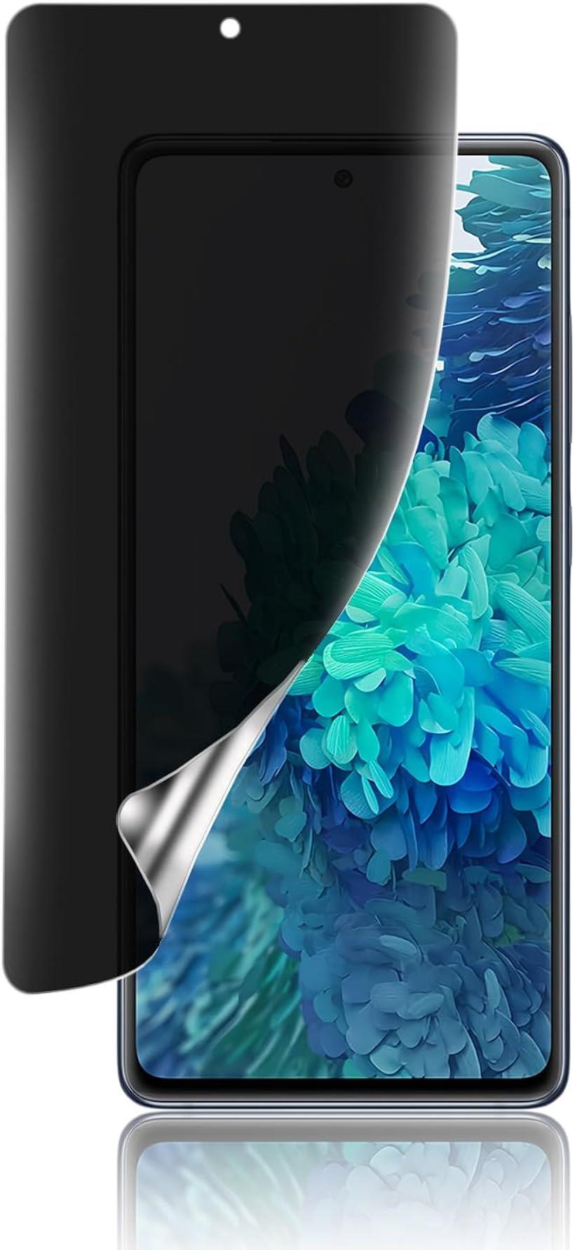 1枚入りGalaxy S20 5G/S20 PLUS 用覗き見防止 フィルム 非ガラス TPU素材 指紋認証が可能 反射防止 浮き防止 気泡レス キズ修復 3D保護 液晶保護フィルム (TMK-UCI-046)