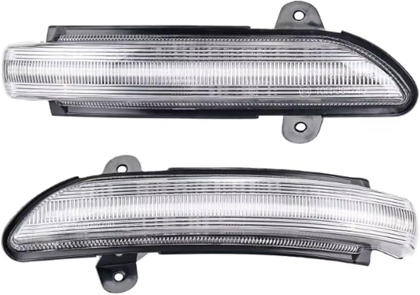 【楽天ランキング1位入賞】互換品 ® クリアレンズ仕様 W211後期 W216 W219 W221前期 LED 流れて光る ドアミラー シーケンシャルウインカー ベンツ 純正交換タイプ 左右1組