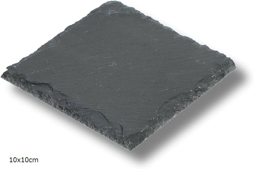 亀乾燥ボード フードプレート カメ 爪研ぎ パッド 保温 保湿 溶岩 石 飼育ケース 内装 床材 (10x10cm)