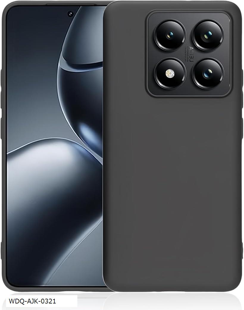 Rakuten - 対応 Xiaomi 14T Pro ケース ブラック極薄 カバー 耐衝撃 全面保護 指紋防止 すり傷防止 持ちやすい 滑り止め xiao-mi 保護ケース マットブラック (WDQ-AJK-0321)