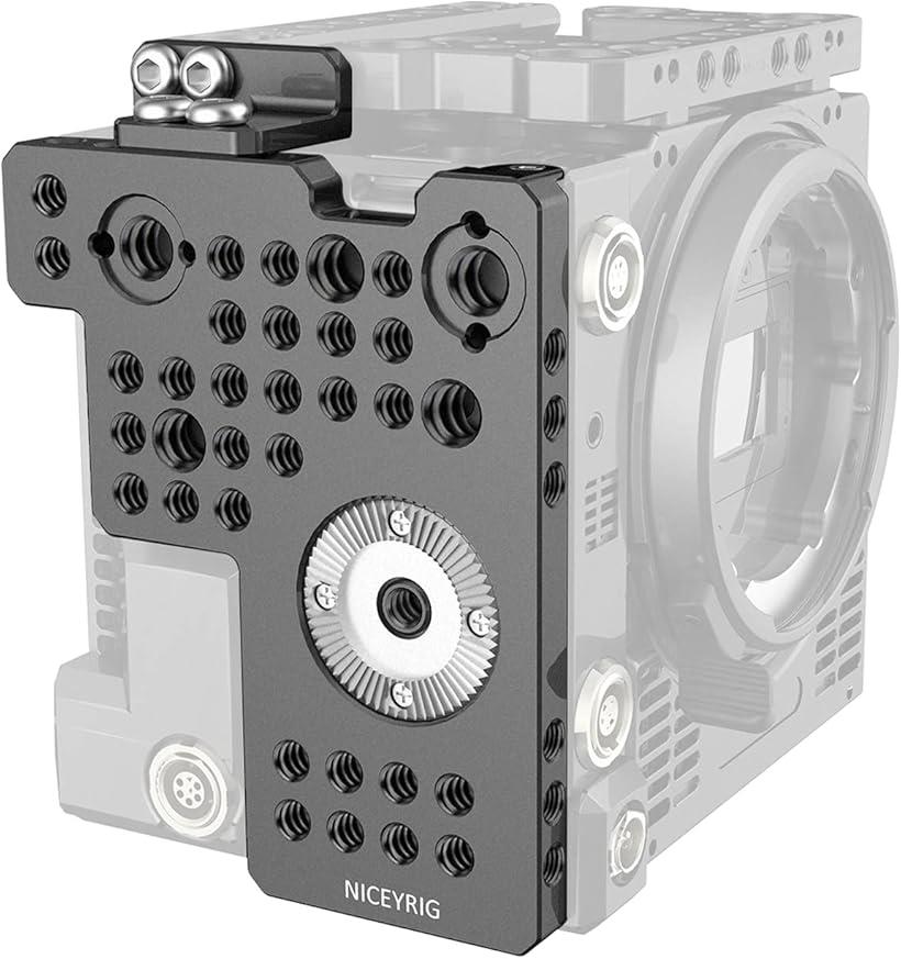 Kinefinityカメラ専用サイドプレートSide Plate MAVO/MAVO 6K/MAVO-LF/TERRA 4K/TERRA 6Kに対応 撮影リグ 右用ー429 (ブラック)