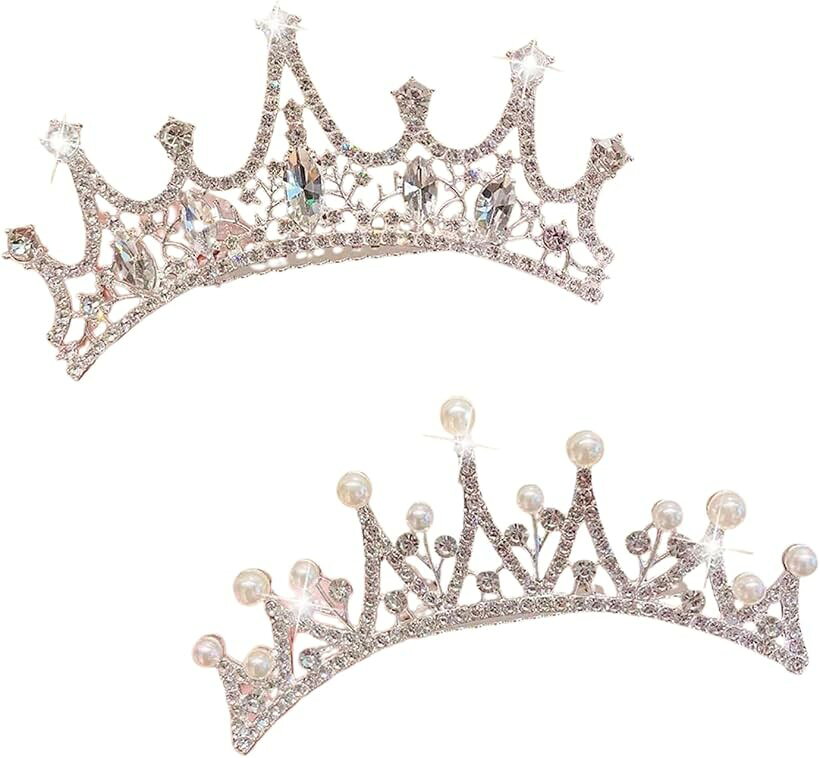 ヘアアクセサリー 王冠 ティアラ 子供 髪飾り カチューシャ ヘッドドレス 撮影 パ...