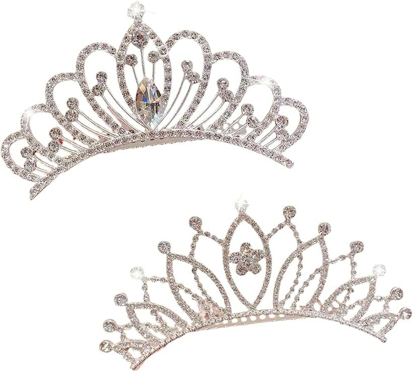 ヘアアクセサリー 王冠 ティアラ 子供 髪飾り カチューシャ ヘッドドレス 撮影 パ...