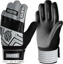 Frater キーパーグローブ ジュニア キーグロ サッカーグローブ 子供用 | フットサル 高グリップ(シルバー, 5号:9〜12歳向け)