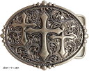 スタートサイド ベルトバックル のみ メンズ レディース カジュアル ベルト幅 3.8cm ベーシック系(唐草十字三連A)