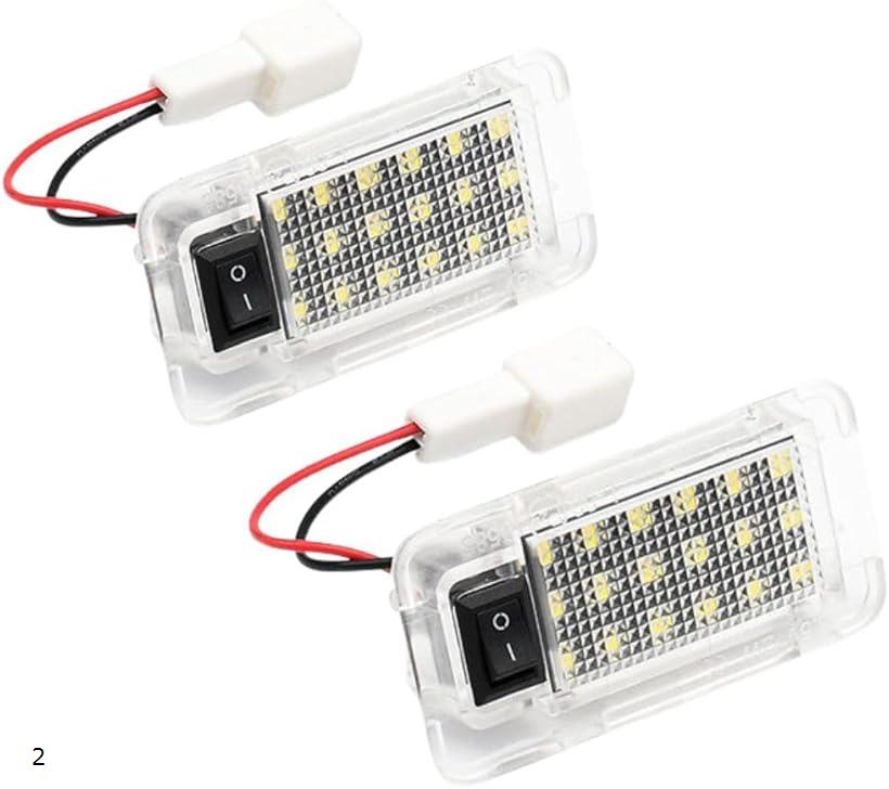 【楽天ランキング1位入賞】互換品 純正互換品 トヨタ LED ラゲッジランプ スイッチ付き 6500K ユニット交換 アルファード 30系 ヴェルファイア ホワイト (2個)