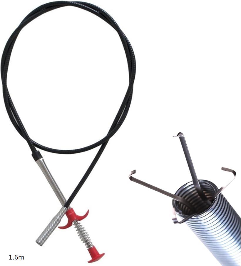 良品ラボ パイプクリーナー ワイヤー 排水溝 排水管 風呂 キッチン トイレ 洗面所 ゴミ 髪の毛  ...