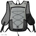サイクリングリュック サイクル バックパック ランニングリュック スポーツ アウトドア サイクルバッグ 防水 通気 軽量(グレー, Free)