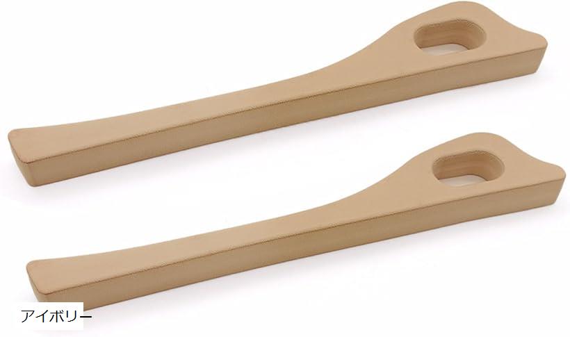 良品ラボ 車 隙間クッション 隙間埋め シートクッション センター コンソール 取り付け簡単 小物落下防止 運転席 助手席 2個セット(アイボリー)