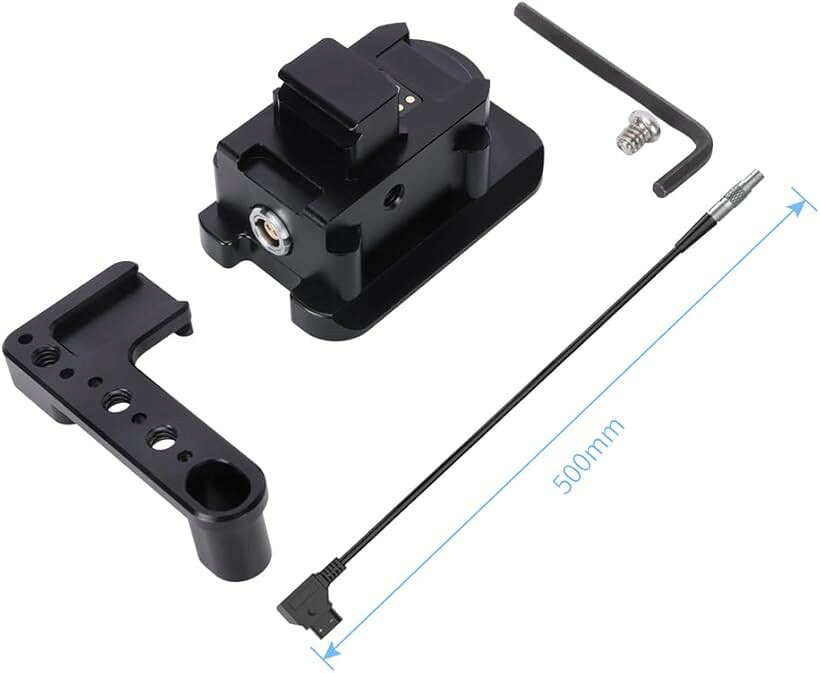 ジンバルマンフロット規格給電プレート RS3/RS4スタビライザーに対応 電源ベースプ...
