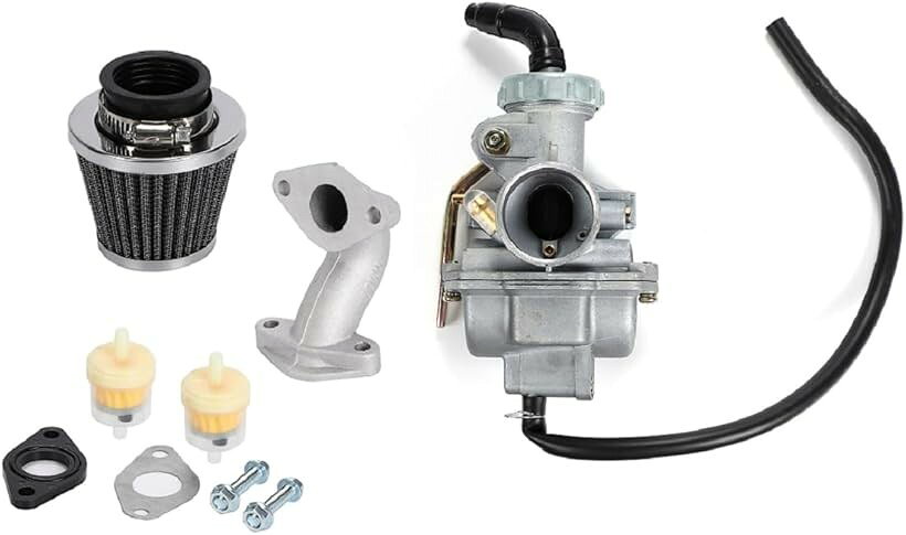 互換品キャブレター 互換 セット 汎用 小型 バイク ホンダ モンキー ゴリラ カブ エイプ DAX シャリー マグナ XR50 ソロ 対応 交換 修理 補修 パーツ マニホールド