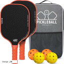 ピックルボールパドル ラケット USAPA承認 ハニカム 滑り止め吸汗グリップ ピックルボールキャリーバッグ付き 初心者やプロへのピックルボールギフト(Oran...