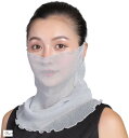 フェイスカバー レディース 夏 UVカット 耳掛け 日焼け マスク 速乾 薄い マフラー ネックウォーマー 女性用 日よけ ネックガード フェイスマスク 誕生日 贈り物(グレー)