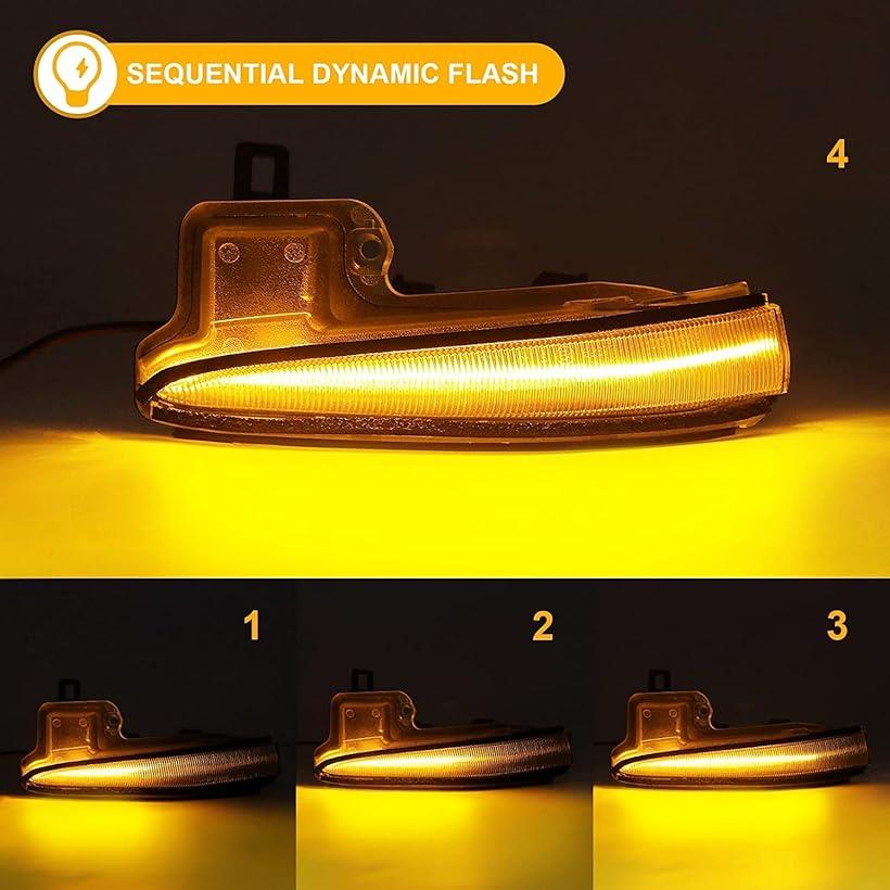 互換品® 互換品 トヨタ 30系 アルファード ヴェルファイア 50系 RAV4 LED 流れる ...