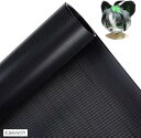 1mx30cm プラスチックメッシュシート 厚さ0.3mm ファースーツアイメッシュ 印刷可能 着ぐるみアイメッシュ テリアンマスク、DIY獣の目、コスプレスーツのコスチュームアイ用 黒(0.5mmの穴)