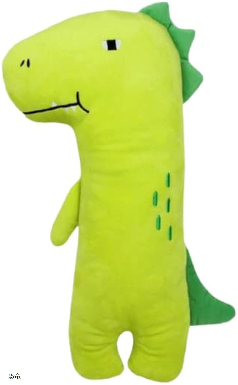 シートベルト 枕 子供 シートベルトカバー 水洗い可能 肩パッド かわいい 子供携帯枕 車内泊 旅行 取付簡単(恐竜, 黄色いキリン)