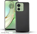 Motorola Edge 40 ケース 柔軟性 TPU素材擦り傷防止 指紋防止 衝撃吸収 着脱簡単 カバー 全面保護 軽量 薄型 携帯便利ストラップホール付き(マットブラック, SU7-DAL-RT418)