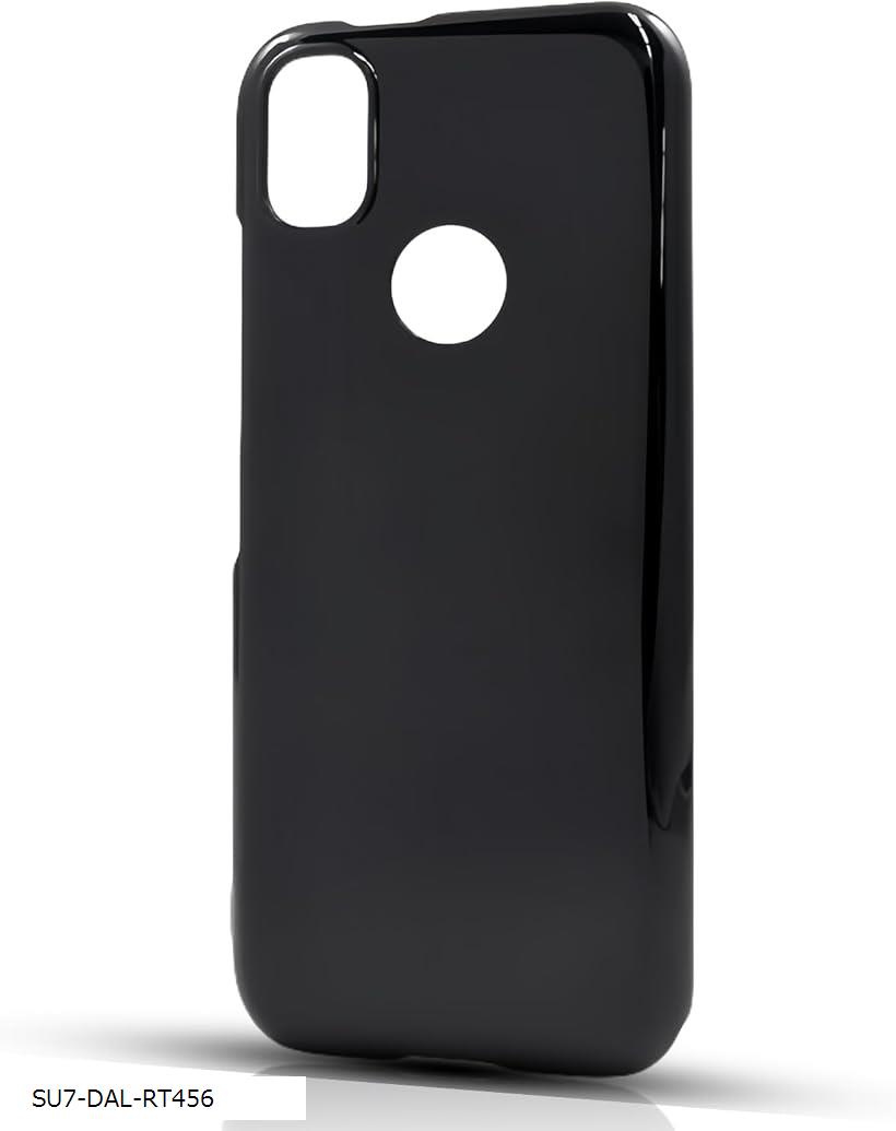 Rakuten - かんたんスマホ 705KC ケース 柔軟性 TPU素材擦り傷防止 指紋防止 衝撃吸収 着脱簡単 Y.mobile カバー 全面保護 軽量 薄型 携帯便利ストラップホール付き(マットブラック, SU7-DAL-RT456)