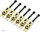 モデルノ ラ テール ギター サドル メンテナンス 汎用品 エレキ セット クラシック チューニング 調整 ブリッジ 81-381-GT(ゴールド)