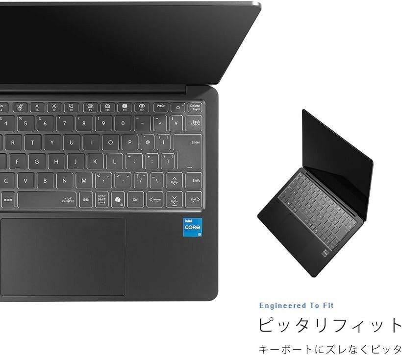 【楽天ランキング1位入賞】2024～2025発売13.3 NEC LAVIE Direct SOL/LAVIE S1375 S1365 S1355 専用 キーボードカバー 保護 フィルム 超薄型 高い透明感 (クリア, LAVIE SOL) - Image 3