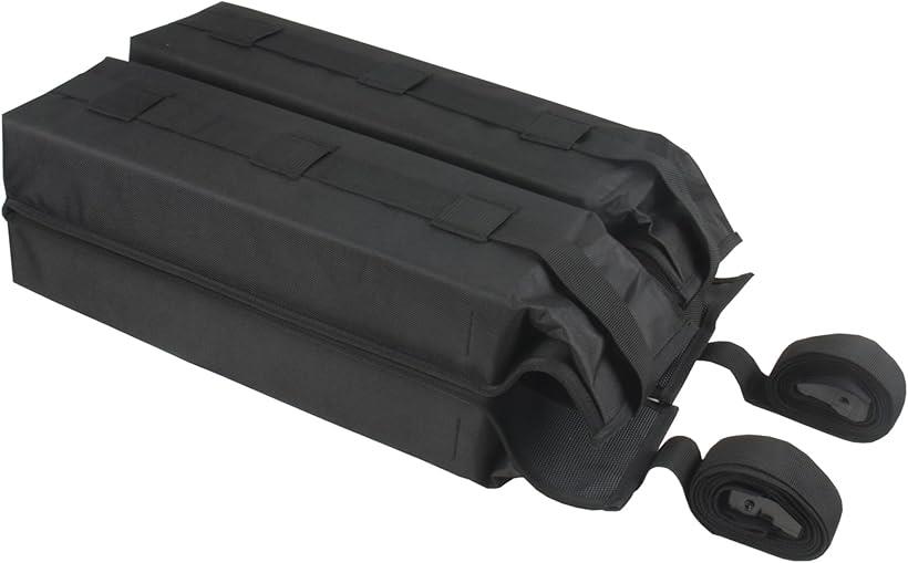 8cm厚 ルーフキャリア 傷防止/滑り止め パッド 耐荷重60kg サーフボード スキー スノーボード キャンプ..