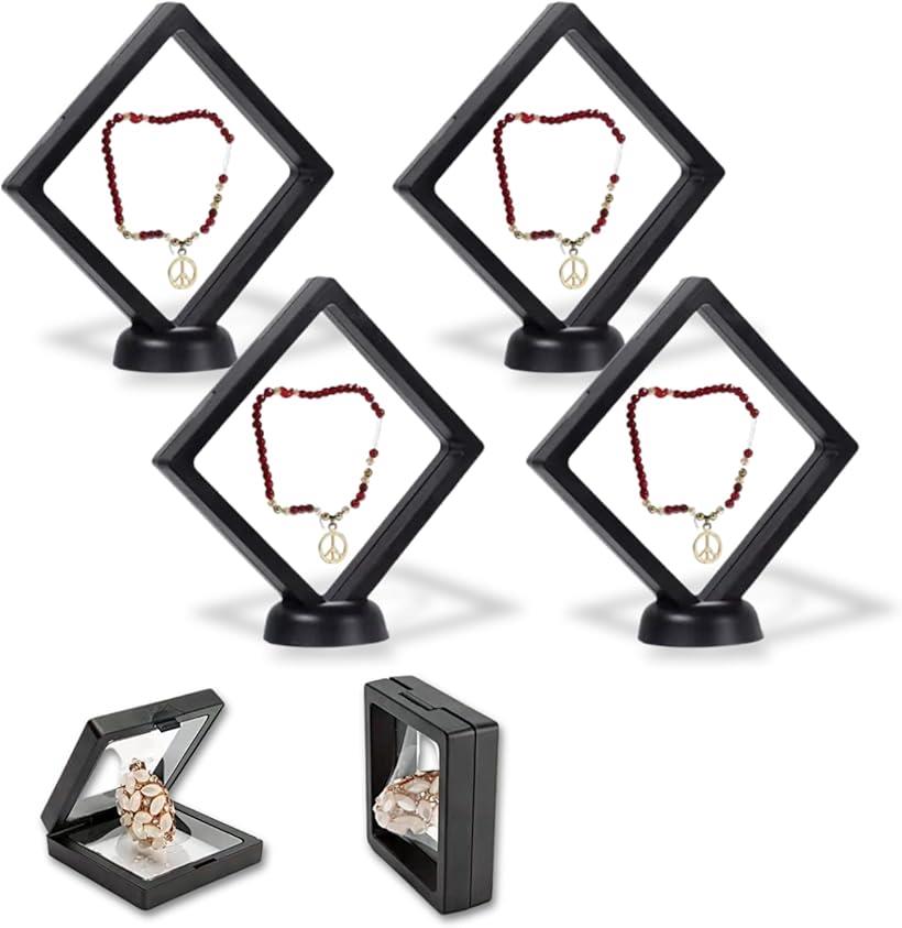 アクリルスタンド ディスプレイケース ピンバッジ ラバーストラップ キ...(3)