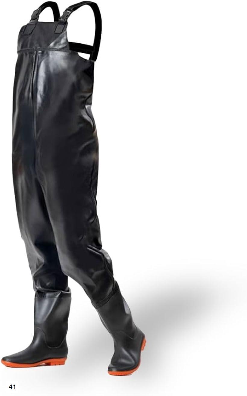 ウェーダー フィッシングウェーダー ヒップウェーダー 釣り用 長靴 作業用 胴長靴 PVC 防水 ラジアルソ..