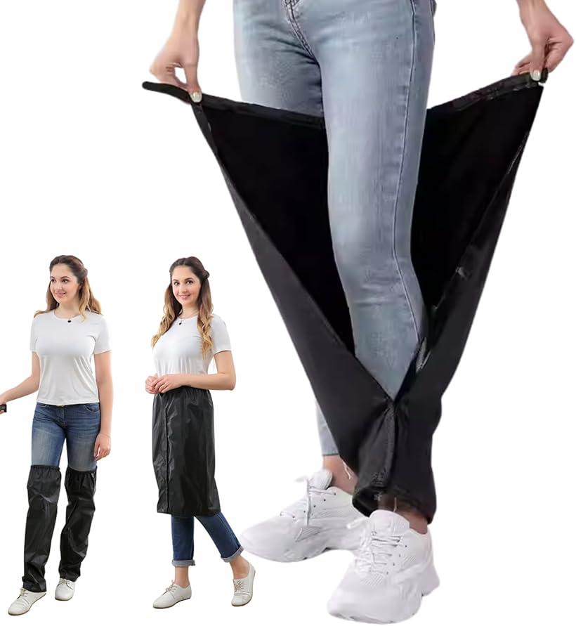 レッグカバー バイク 自転車 通勤 通学 雨具 水はねガード 撥水 雨除け アウトドア 野外フェス ガーデ..