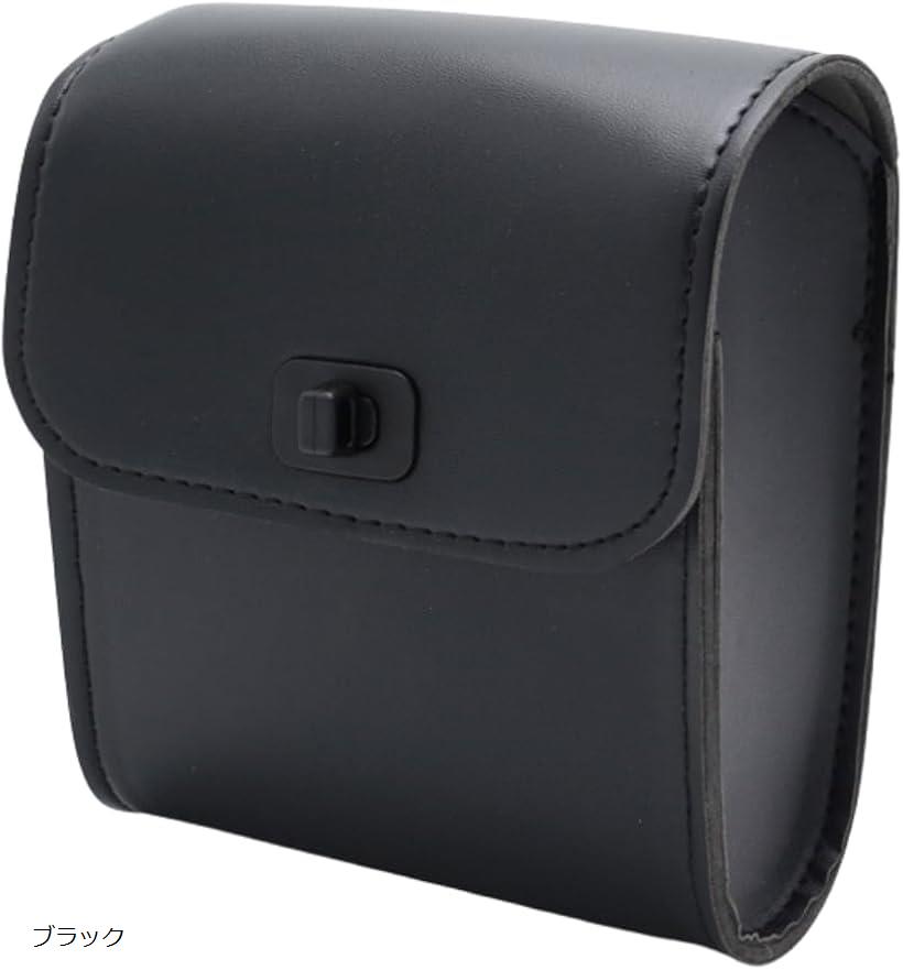 バイク用 サイドバッグ ツールバッグ 小物入れ スクーター オートバイ(ブラック)のサムネイル