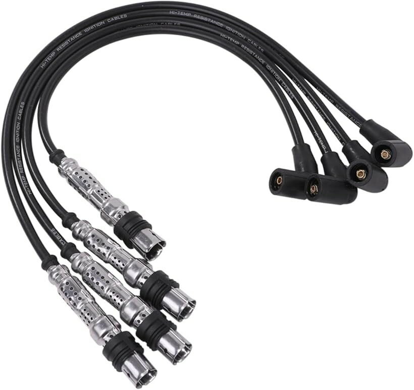 【楽天ランキング1位入賞】互換品VW フォルクスワーゲン イグニッションケーブル プラグコード セッ ...