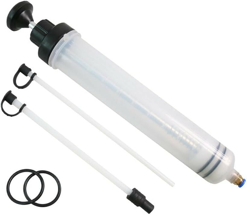 オイルポンプ オイル交換 注射器 手動 容器 エンジンオイル 車 小型 自動車 オイルフェラー シリンジ ..