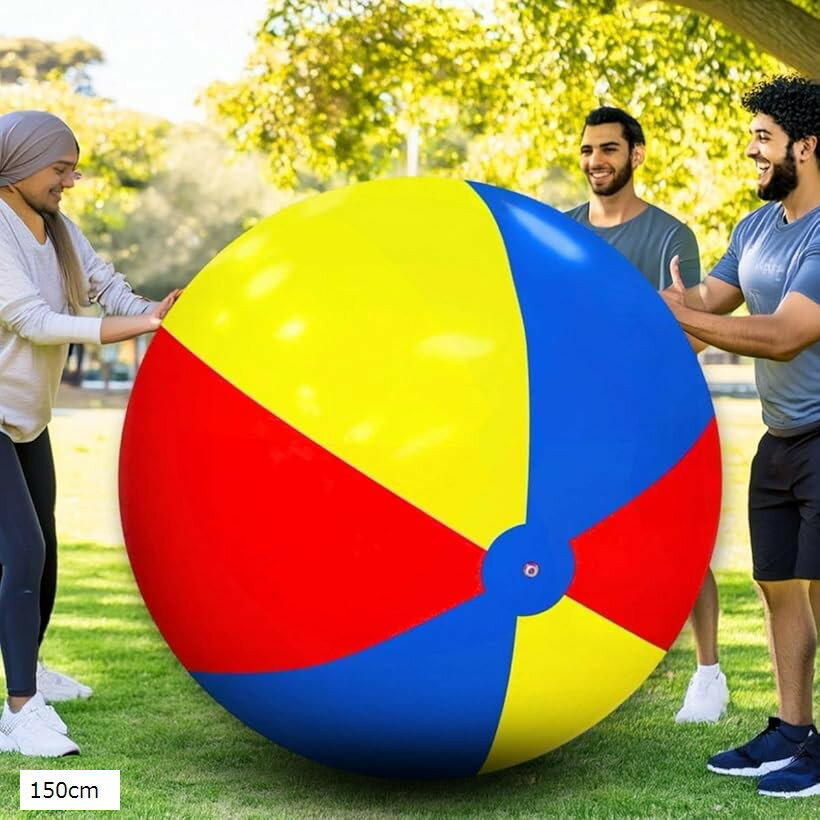 バリエーションコード : 2bushcujp2商品コード2bushc8sd5商品名大きい ビーチボール 巨大 ビニールボール 大玉転がし 子供 ゲーム おもちゃブランドSALUDABLEカラーブルー、イエロー、レッドサイズ等150cm「カラ...