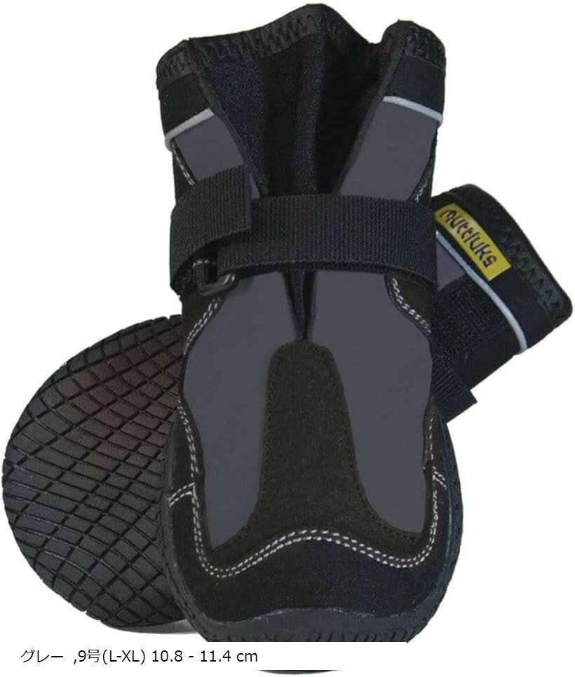 スノーマッシャーズ 犬 靴 冬用 脱げない 履かせやすい 雪や冷えから足を保護 防寒 雪遊び 1足 2個入り..