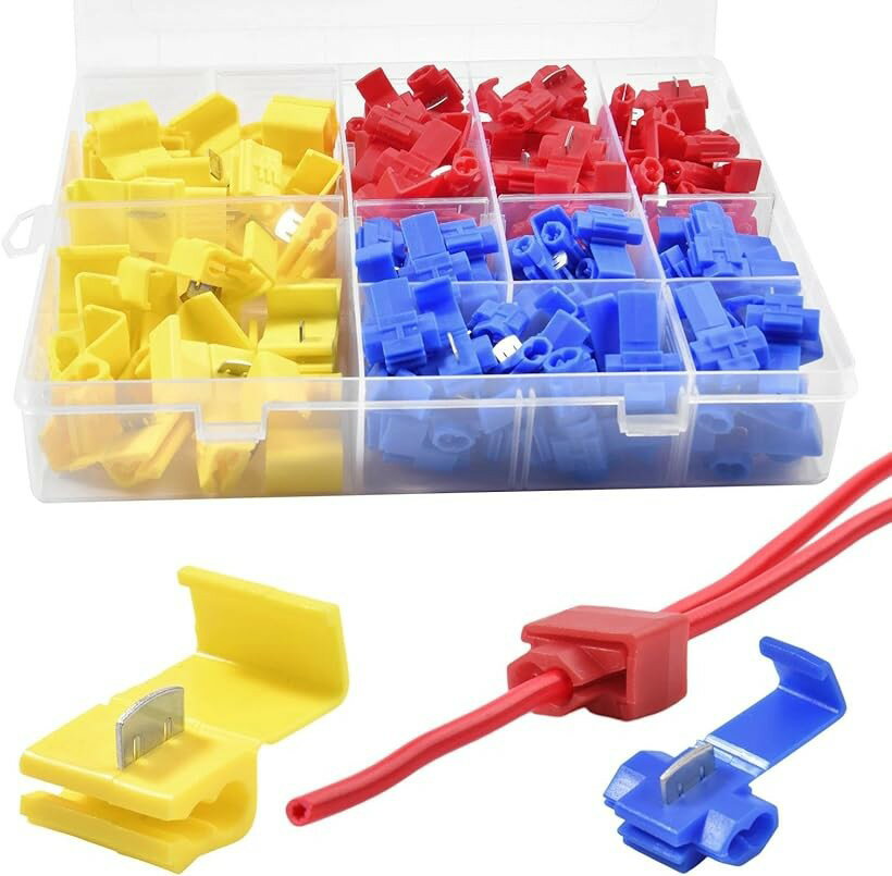 商品コード2bu1tsq4ff商品名電気配線ブランチコネクタ 150個入り クイックスプライス電線コネクタ ブランチコネクタ 配線コネクター 細線用 プロフェッショナル配線コネクターエレクトロタップキットブランドLEONTOOLカラー60個...