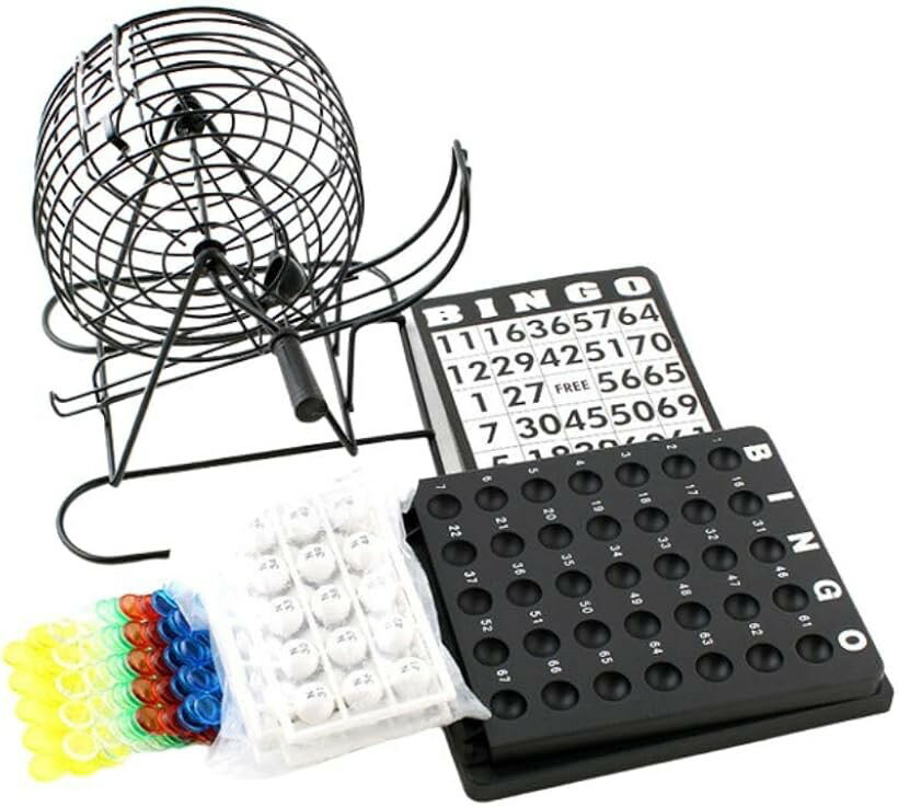 ビンゴマシーンセット ビンゴゲーム 卓上ゲーム 抽選 抽選機 忘年会 新年会 パーティー くじ引き