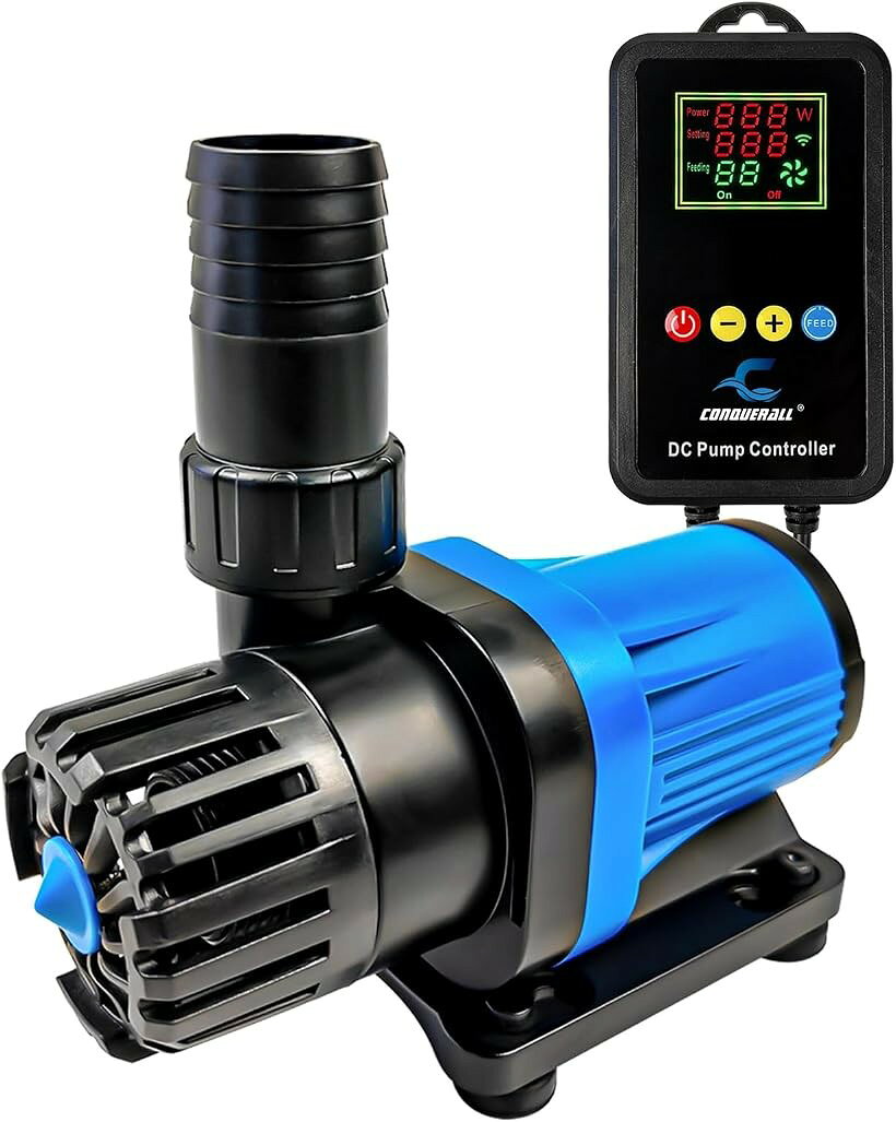 CHS-3500 DC 24V 20W の調節可能な流れ水ポンプ 920GPH US 14.7FT によって制御されるリターン 水耕栽培、アクアリウム (20W, 920GPH)