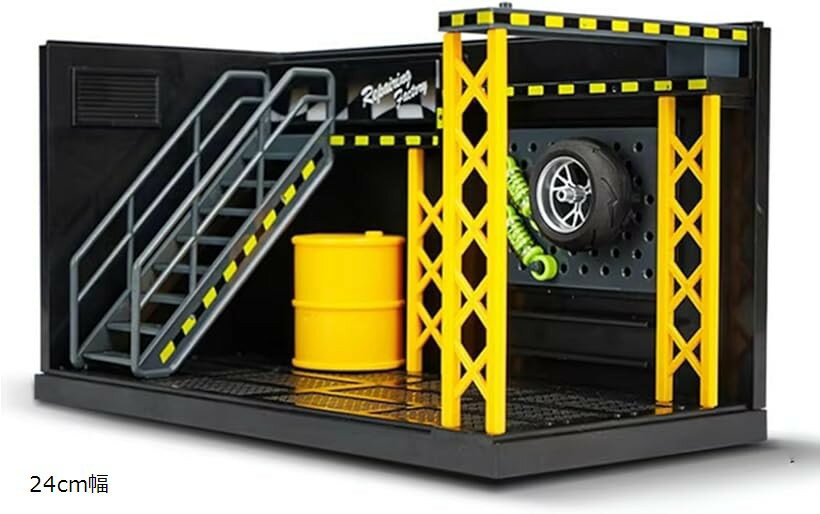 MORYTRADE 模型用ガレージ 24cm幅 1/12スケール バイ...(3.0)